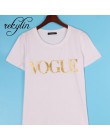 Moda marka 2019 koszulki drukuj kobiety koszulki z dekoltem w kształcie litery "o" krótki rękaw letnie topy Tee koszula w stylu 