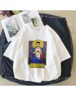 Freddie Mercury Fiction Saint Mia Saint Jules t shirt katolicyzm odzież damska masy celulozowej kobiet dorywczo Harajuku kobiety