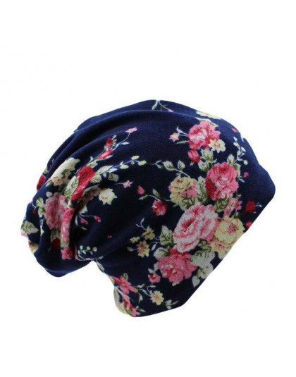 Miaoxi niespodzianka cena nowa moda 2 używane kobiet kapelusz z kwiatem szalik dzianiny jesień czapki 4 kolory Casual czapki Sku