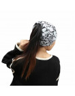 Ponytail Beanie czapki zimowe dla kobiet Crochet czapka robiona na drutach Skullies czapki ciepłe czapki z dzianiny kobiet stylo