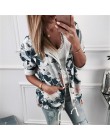 Damskie bluzy 2018 jesień zima moda kwiatowy Print kobiet bluza z kapturem z długim rękawem z kapturem bluza z kapturem codzienn