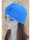 Nakrycie głowy damskie kobiece młodzieżowe dziewczęce oryginalne modne efektowne turban jednokolorowy