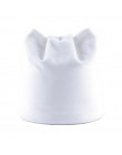 TQMSMY Rhinestone jesień zima dzianiny czapki Skullies dla kobiet na zewnątrz Slouchy maski na co dzień kota ucho aksamitne kape