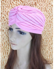 Nakrycie głowy damskie kobiece młodzieżowe dziewczęce oryginalne modne efektowne turban jednokolorowy