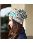 YIFEI wiosna list Hip Hop czapki Touc damskie czapki regulowany rozmiar Beanie dziewczyny Skullies czapki zimowe dla kobiet jesi