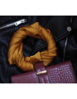 Luksusowe torby marki szalik damski jedwabny szalik mody pani kwadratowe chustki miękkie szale pashmina jednolity kolor chustka