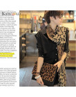 KANCOOLD szalik kobiet szyfonowa Leopard Print mały jedwabny szalik włosy krawat zespół szalik wielofunkcyjny szalik kobiety 201