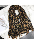 2019 Women Brand Fashion Leopard Dot Tassel Viscose Shawl Scarf Print Soft Wrap Pashminas Sjaal Muslim Hijab Snood 180*100Cm