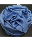 2019 jedwabne szale szaliki kobiety bawełna szyfonowa szalik jednolity chustki na szyję Femme szale okłady jedwabny chustka szal