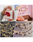 2 M/5 M/10 M Photo klipsem USB LED String Lights Fairy światła na zewnątrz na baterie Garland boże narodzenie dekoracje Party śl