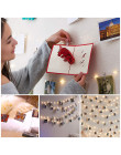 2 M/5 M/10 M Photo klipsem USB LED String Lights Fairy światła na zewnątrz na baterie Garland boże narodzenie dekoracje Party śl