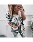 Rogi Oversize bluzy z kapturem bluza z kapturem damskie 2019 luźna bluza z kapturem bluza z kapturem bluza kwiatowy Print znosić