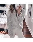 Nadafair zima golf z faux futro z kapturem kobiety jesień ciepłe grube futro bluzy damskie zamek przyczynowego pluszowe swetry t