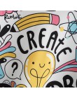ROMWE Cartoon graficzne drukuj krótka bluza z kapturem wiosna jesień kobiet z kapturem z długim rękawem kobiety Multicolor na co