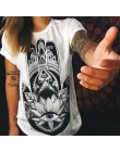 Moda rosyjski list drukuj kobiety koszulki topy biały czarny z krótkim rękawem Harajuku na co dzień Slim tshirt koszulki dla Lad