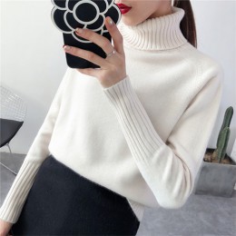 Gogoyouth sweter kobiet 2019 jesień zima kaszmirowe dzianiny damskie sweter i pulower kobieta Tricot Jersey Jumper Pull Femme