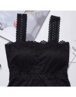 Najnowszy koronki kamizelka bez rękawów seksowny damski szydełkowany Tank Tops bluzka biustonosz Bralette Lady moda Cami Crop To