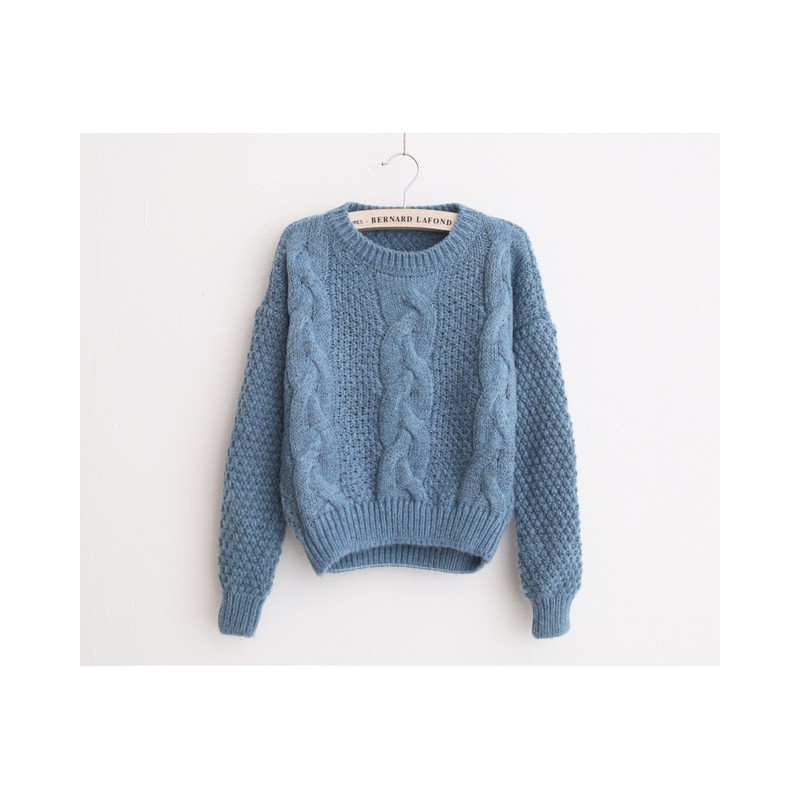 H. SA kobiet swetry ciepły sweter i swetry Crewneck moher H. SA kobiet swetry ciepły sweter i swetry Crewneck moher