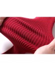 Darmowa wysyłka jesień i zima prosty sweter damski sweter bez ramiączek ze ściętym dekoltem pogrubienie sweter górny gwint slim 