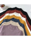 WWENN sweter z długim rękawem 2019 jesienne damskie swetry sweter ciepłe zimowe Jerseis Mujer z golfem topy bluzy Jaqueta Femini