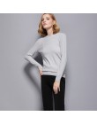 GIGOGOU kobiet sweter i swetry z długim rękawem Pull Femme jesień zima kobiety Top ciepłe dzianiny wysoki elastyczny Jersey Muje