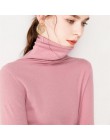 GejasAinyu 2019new kobiety swetry moda 2018 kobiet kaszmiru sweter z golfem kobiet sweter z dzianiny kobiet sweter zima topy