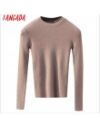 Tangada kobiety sweter z długim rękawem Jumper jesień zima modna sweter błyszczące swetry 2018 koreański styl dzianina Pull Femm