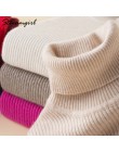 Z golfem kobiet kaszmirowy sweter kobiety zima swetry damskie ciepłe zimowe kobieta sweter na drutach swetry kobiecy sweter 2018