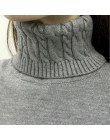 TIGENA gruby ciepły sweter z golfem kobiet 2019 zima dziergany sweter sweter kobiet z długim rękawem kaszmirowy sweter Jumper to
