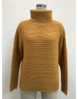 Sweter gruby sweter damski sweter z golfem czerwony sweter sweter ciepłe boże narodzenie sweter gruby zimowy kabel sweter z dzia