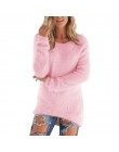 Swetry 2018 jesień zima kobiet sweter O-Neck kobiet Hedging luźny sweter na co dzień stałe swetry wysyłka hurtowa przez dostawcę