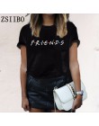 Przyjaciele list t koszula kobiety tshirt Casual śmieszne t koszulki dla Lady dziewczyna Top Tee Hipster Drop Ship