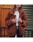 Faroonee elegancki Faux Fur Coat kobiety 2018 jesień zima ciepły miękki zamek futro kurtka kobiet pluszowy płaszcz codzienna odz