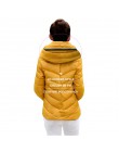 CRRIFLZ kolekcja jesień zima krótkie kurtki kobiety parki odzież wierzchnia stałe płaszcze z kapturem kobiet Slim bawełny wyście