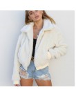 VITIANA kobiety dorywczo Faux Fur Coat kobieta 2018 jesień zima eleganckie luźne ciepłe miękkie znosić zamek Teddy płaszcz kurtk