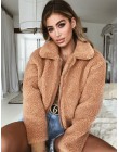 VITIANA kobiety dorywczo Faux Fur Coat kobieta 2018 jesień zima eleganckie luźne ciepłe miękkie znosić zamek Teddy płaszcz kurtk