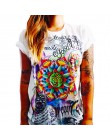 CDJLFH 2017 lato topy kobiety T koszula Graffiti T-shirt z nadrukiem t-shirt plus size koszulki topy moda biały czarny S M L XL 