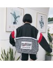 5411 lato ochrony przeciwsłonecznej wiatrówka kobiet koreański mody cienki płaszcz szkoły Harajuku Baseball Hip Hop kurtka Stre