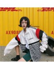 5411 lato ochrony przeciwsłonecznej wiatrówka kobiet koreański mody cienki płaszcz szkoły Harajuku Baseball Hip Hop kurtka Stre