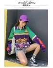 Nowy 2019 wiosna kobiety panie wyścigi samochodowe Harajuku streetwear bombowiec jackte wiatrówka punk chłopak luźne koreański p