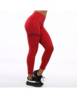 NORMOV odzież sportowa wysoka talia fitness legginsy spodnie damskie moda Patchwork trening Legging Stretch Slim odzież sportowa