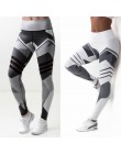 Sprzedaż kobiet legginsy wysokiej elastyczne legginsy drukowanie kobiety Fitness Legging biustonosze push up odzież sportowa leg