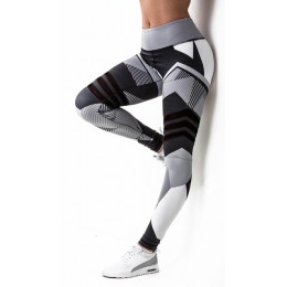 Sprzedaż kobiet legginsy wysokiej elastyczne legginsy drukowanie kobiety Fitness Legging biustonosze push up odzież sportowa leg