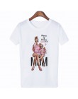 CZCCWD lato 2019 dzień matki T koszula kobiety Harajuku Kawaii Super mama Tshirt, rozrywka, wygodne, Vogue estetyczne piękne Tsh