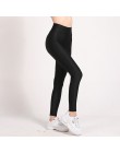 SVOKOR legginsy kobiety stałe pięć-kolor na co dzień luźne drukowanie fitness legginsy poliester wysokiej talii Sexy legginsy