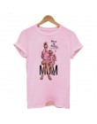 CZCCWD lato 2019 dzień matki T koszula kobiety Harajuku Kawaii Super mama Tshirt, rozrywka, wygodne, Vogue estetyczne piękne Tsh