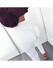 SVOKOR legginsy kobiety stałe pięć-kolor na co dzień luźne drukowanie fitness legginsy poliester wysokiej talii Sexy legginsy