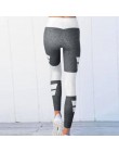 Kobiet wysokiej talii sportowe Gym Running fitness legginsy spodnie spodnie sportowe biustonosze push up chude dziewczyny długoś