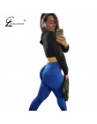 CHRLEISURE Sexy Push Up fitness legginsy spodnie damskie wysokiej talii sportowe legginsy Workout legginsy w cukierkowym kolorze