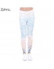 Zohra marka Hot sprzedaż legginsy Mandala mięta drukuj Fitness legging wysoka elastyczność legginsy leginsy spodnie do spodni dl